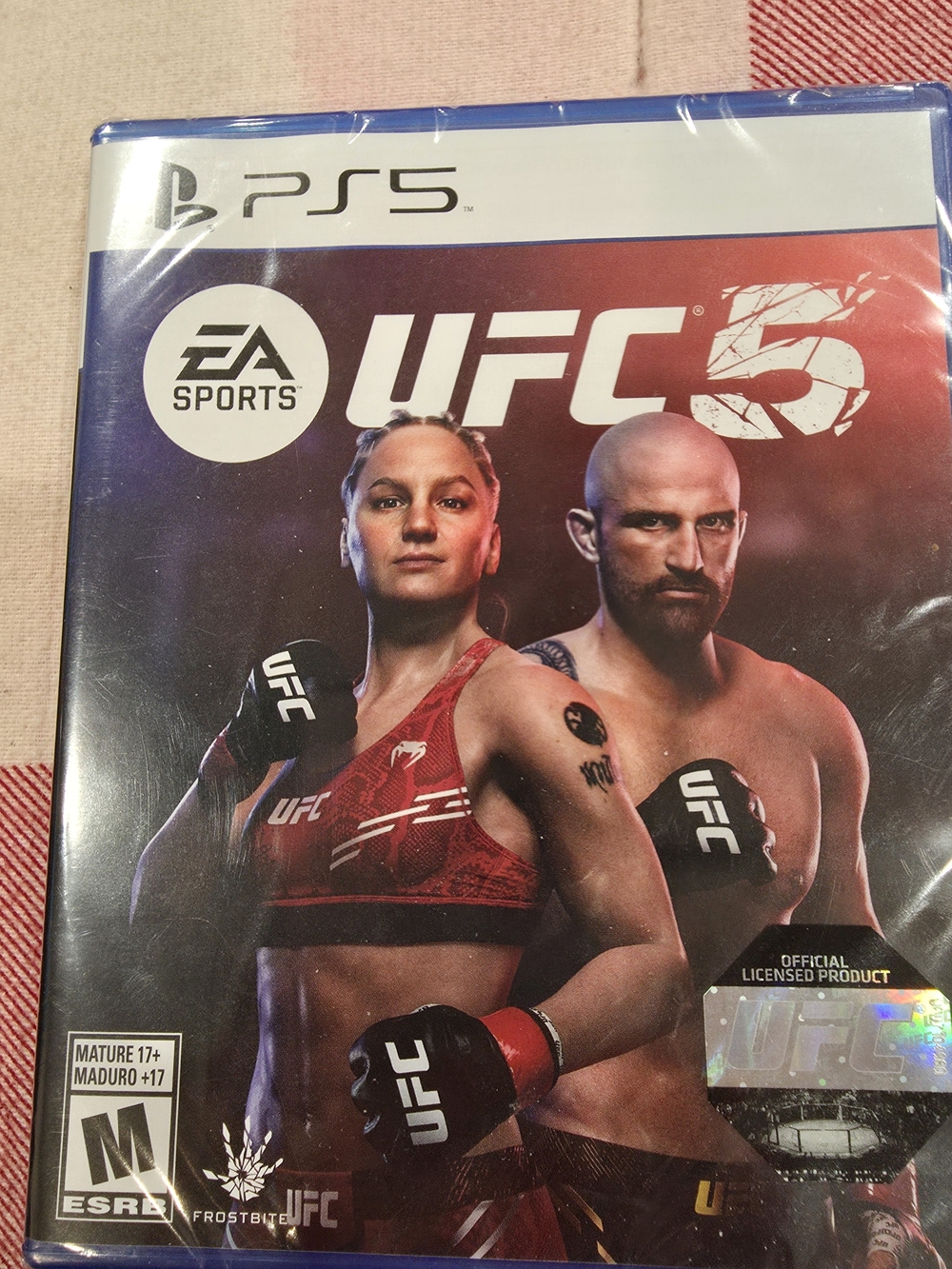 EA Sports UFC 5 (PS5) — Red Cover